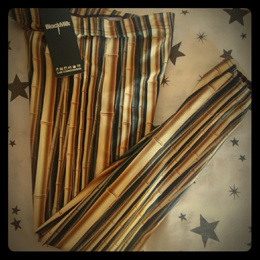 NWT Black Milk Bamboo Leggings Medium